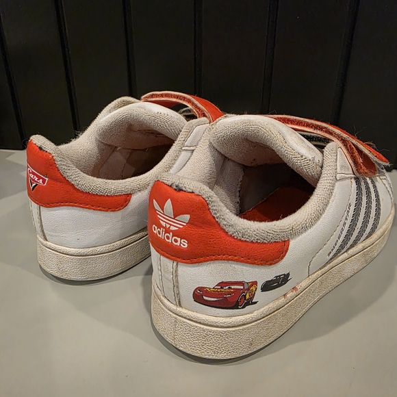 adidas Pixar Cars Superstar II Comfort Closure Shoes Kids - Picture 3 of 6